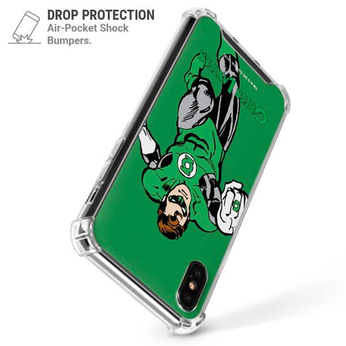 DC Comics Green Lantern Classic Art Pose iPhone XS Max Clear Case